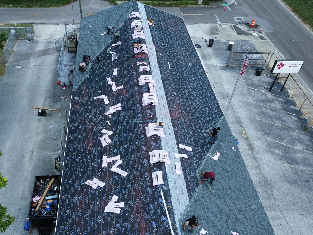 Forshee Roofing Crew